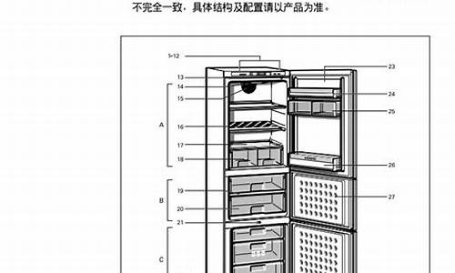 西门子电冰箱使用说明_西门子电冰箱使用说明书